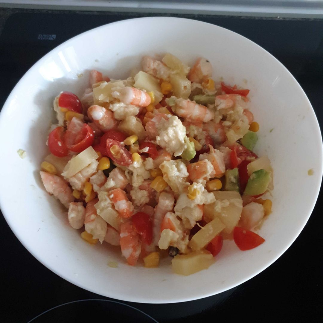 Ensalada langostinos Ensalada langostinos