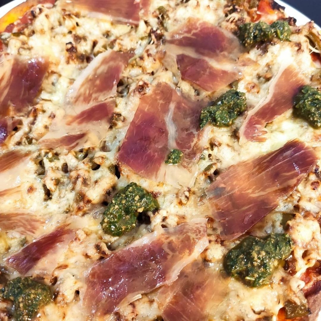 Pizza casera de boniato Pizza casera de boniato