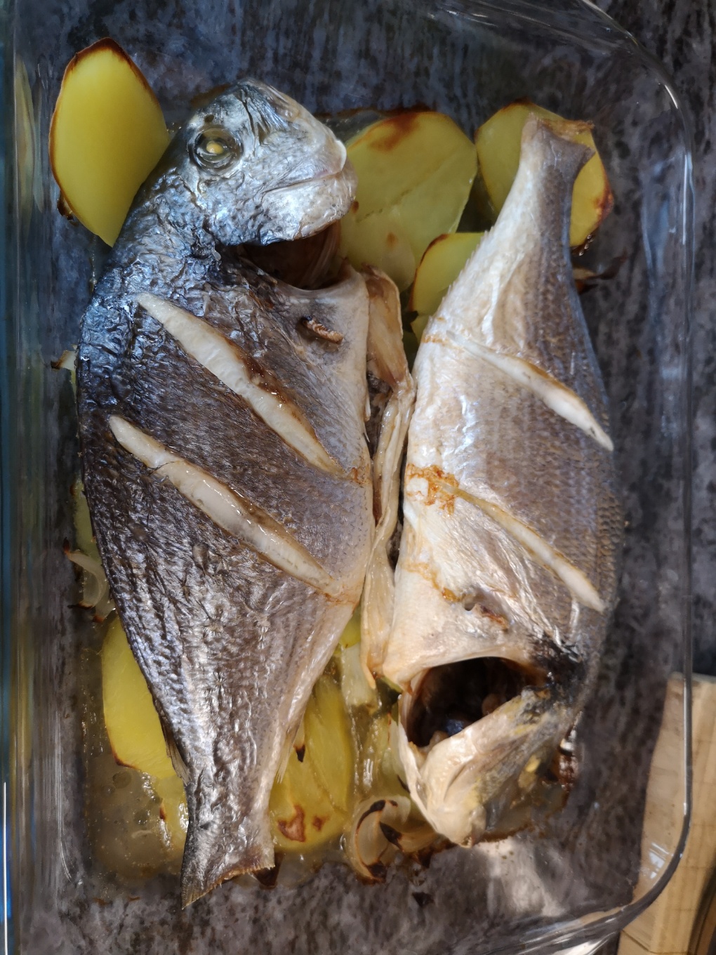 Dorada al horno 