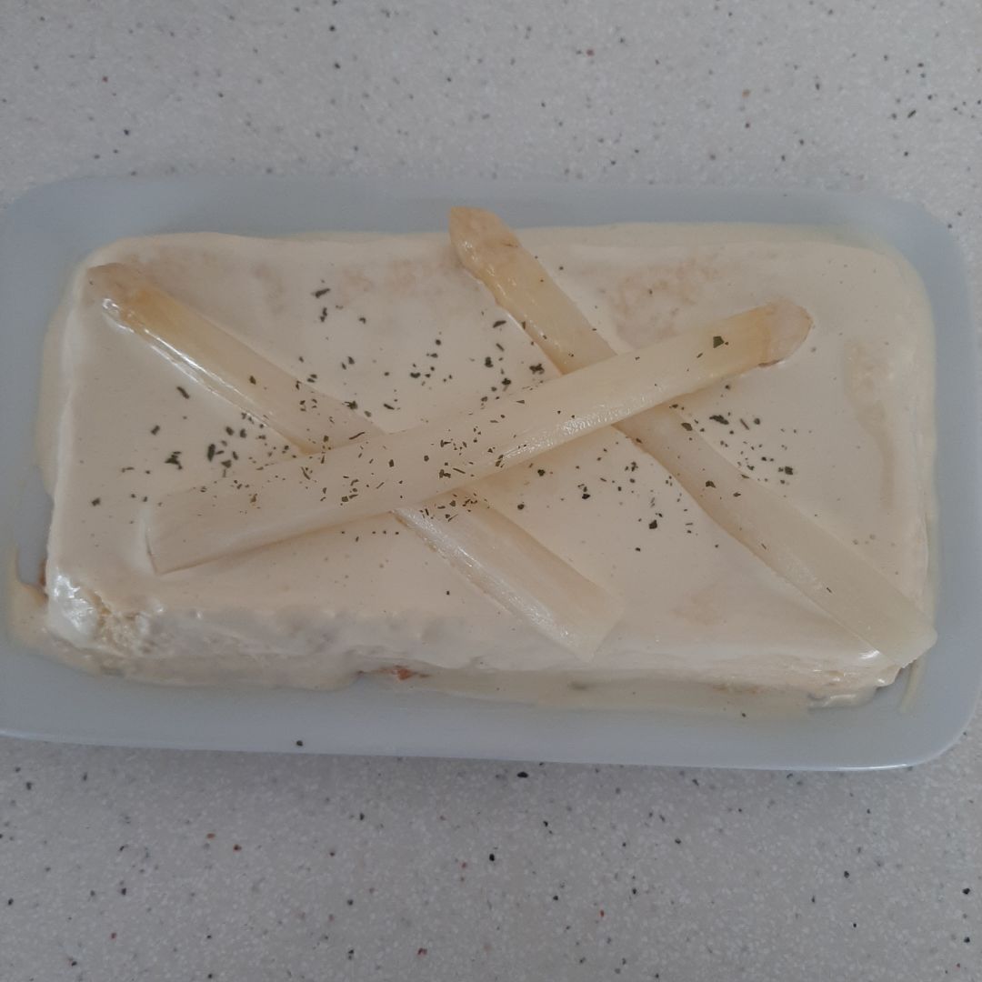 Mousse de esparragos Mousse de esparragos