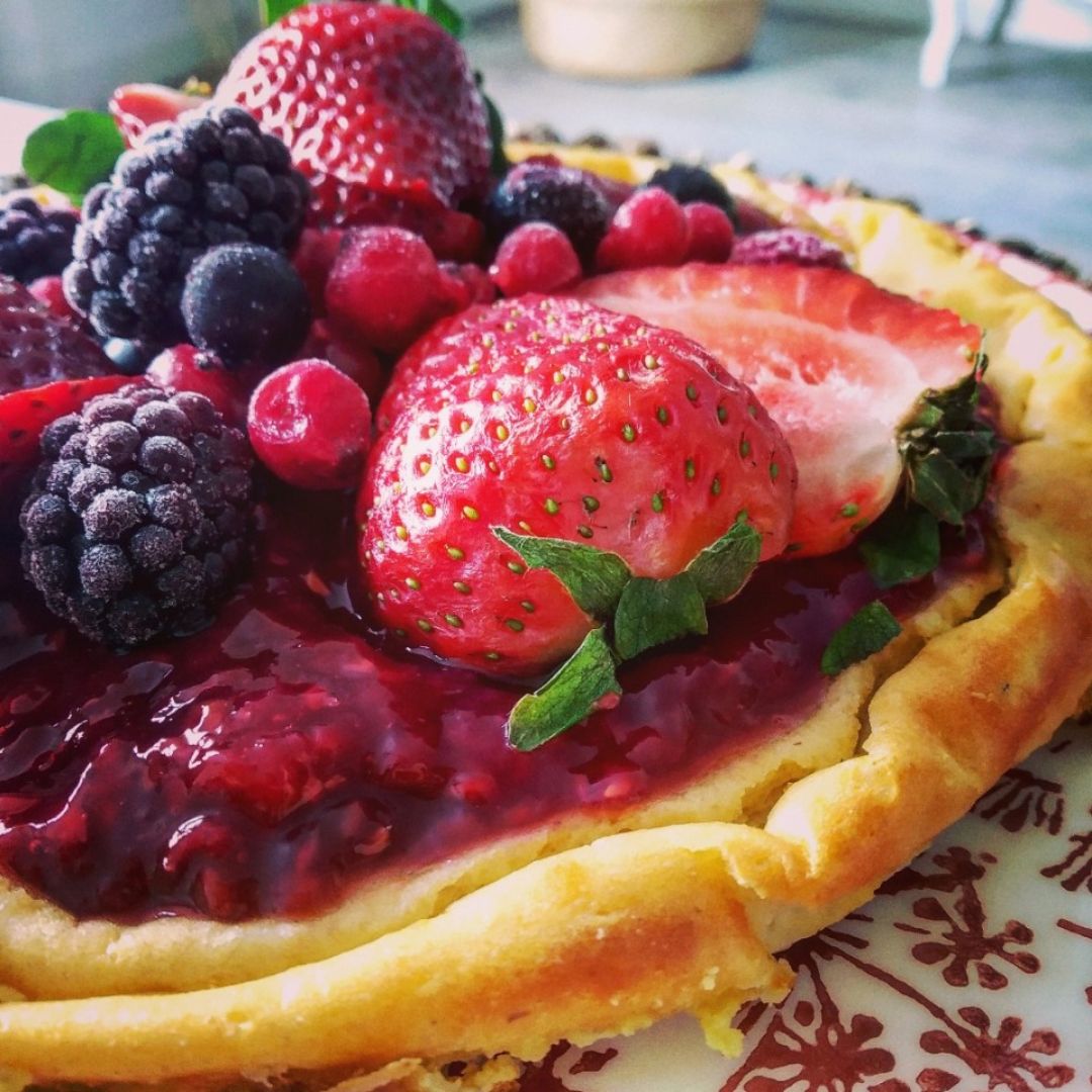 TARTA DE QUESO y frutos rojos. TARTA DE QUESO y frutos rojos.