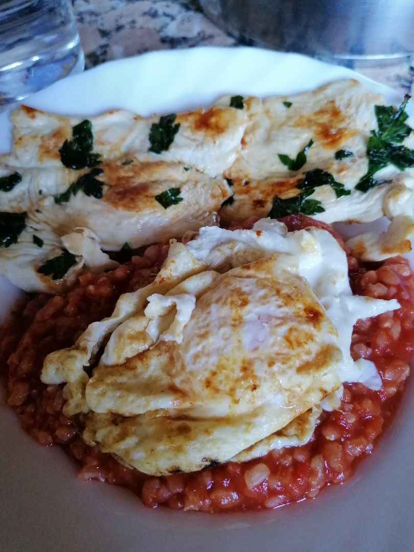 Arroz a la cubana versión RF🍚 Arroz a la cubana versión RF🍚