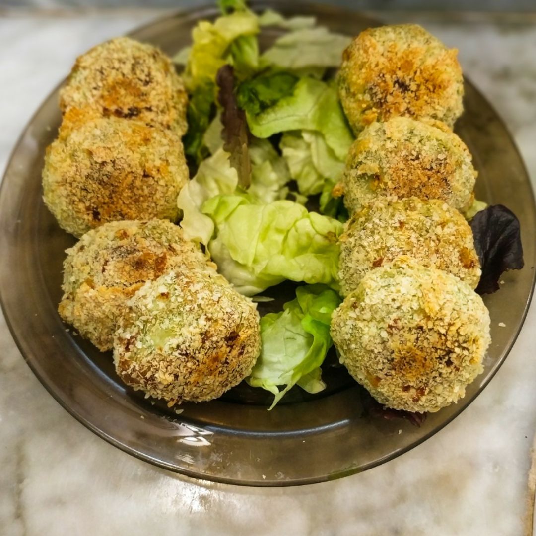 Nuggets de pollo y brócoli