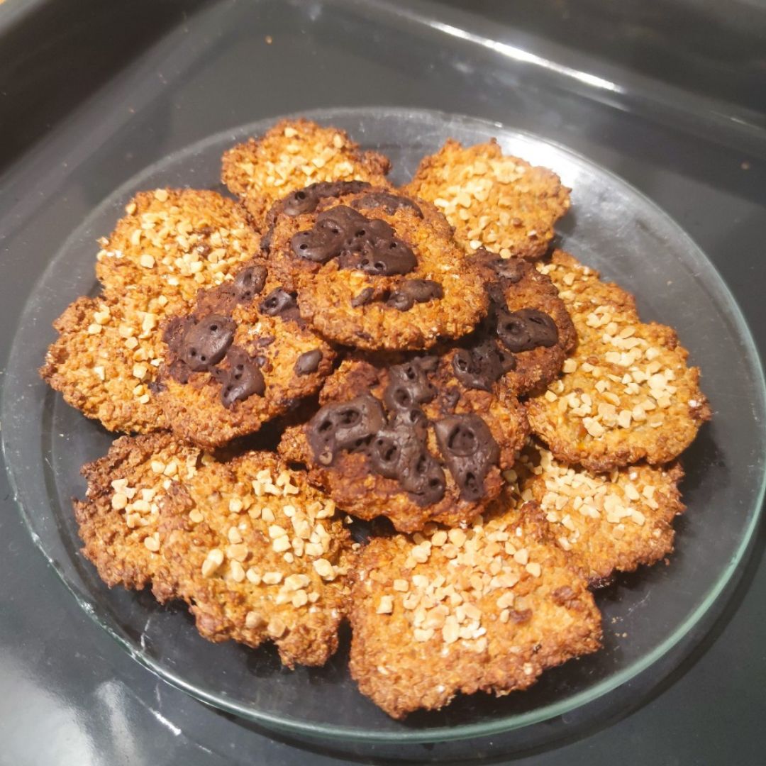 Galletas de avena fáciles Galletas de avena fáciles