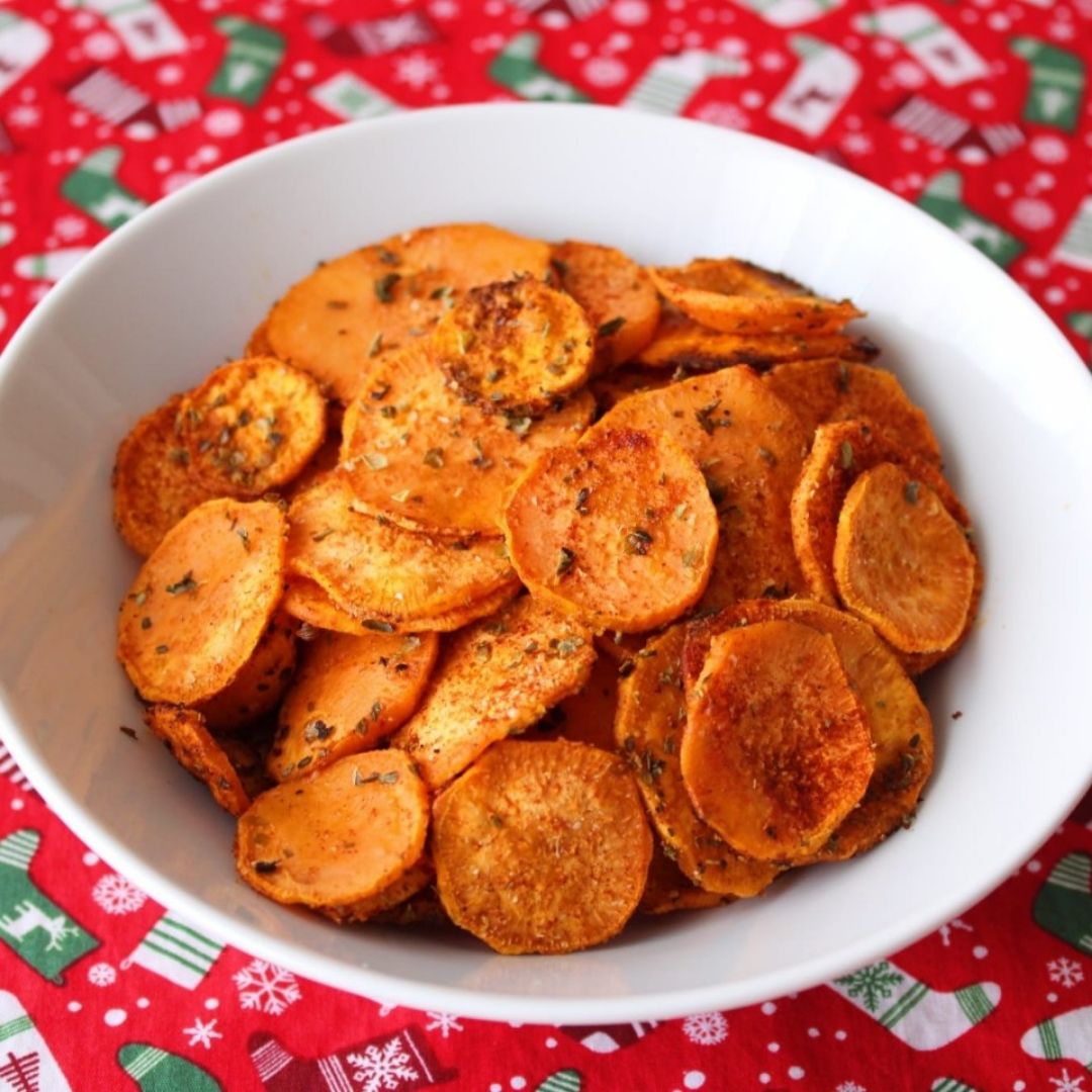 Chips de boniato