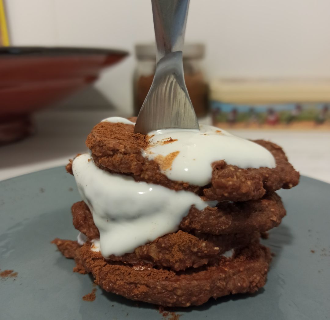 Tortitas de manzana pocha