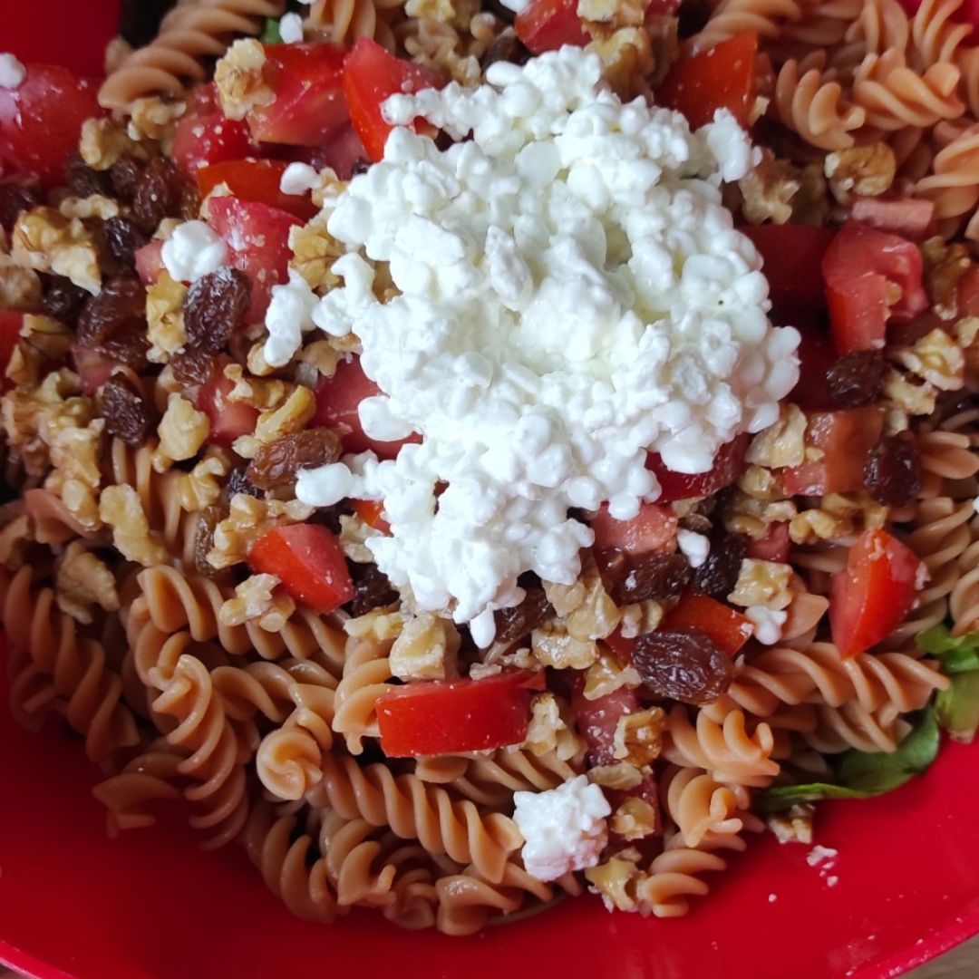 Ensalada de pasta de lentejas Ensalada de pasta de lentejas