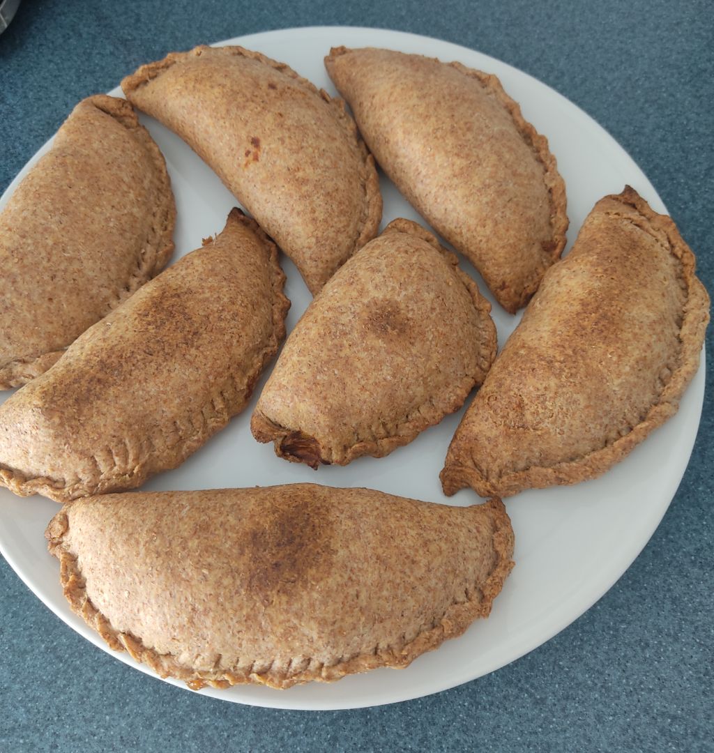 Empanadillas de verduras y pollo Paso 8 Empanadillas de verduras y pollo Paso 8