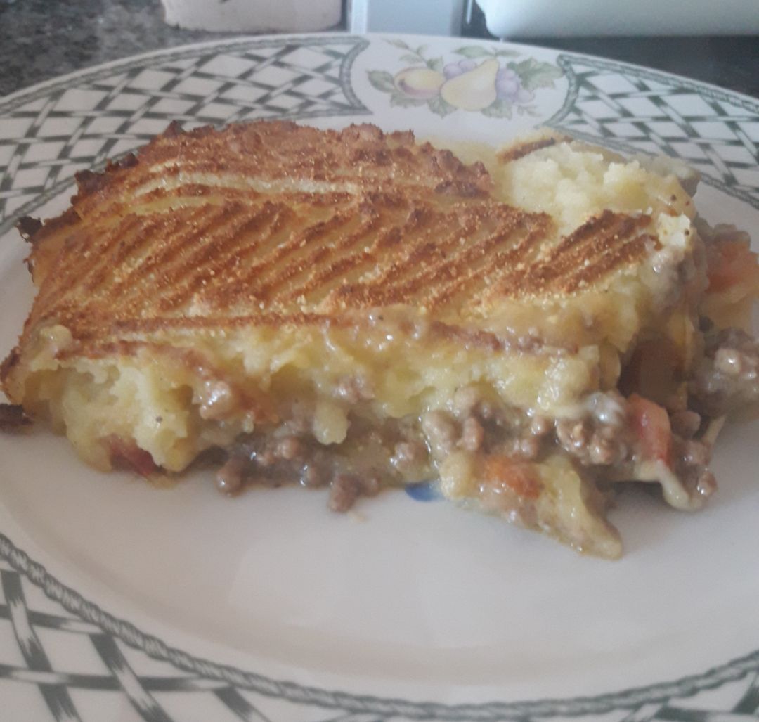 Pastel de papas. Pastel de papas.