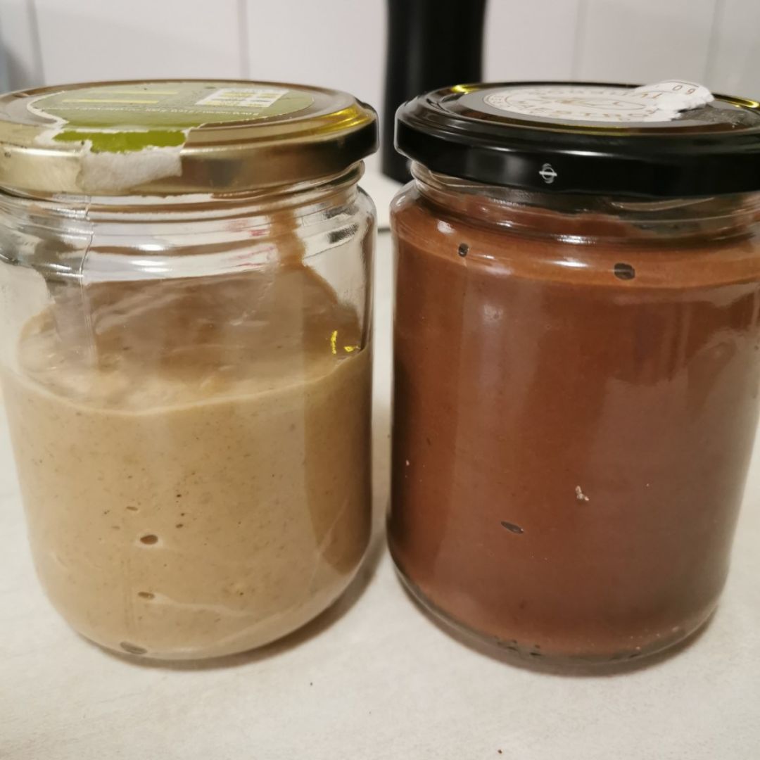 Crema KINDER y NUTELLA realfooder Crema KINDER y NUTELLA realfooder