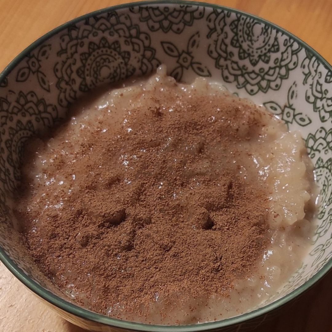 Arroz con leche vegano Arroz con leche vegano