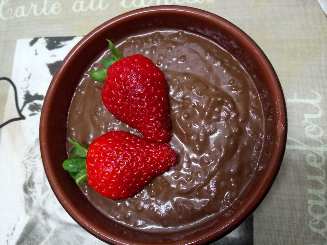 Natillas de chocolate Natillas de chocolate