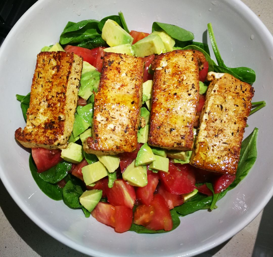 Ensalada Bowl de Tofu 🥗