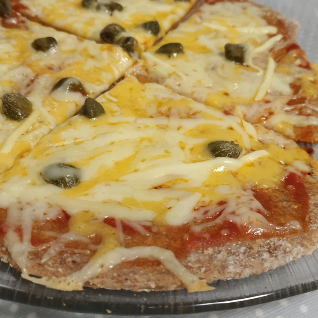 Masa de pizza rapidísima a la sartén Masa de pizza rapidísima a la sartén