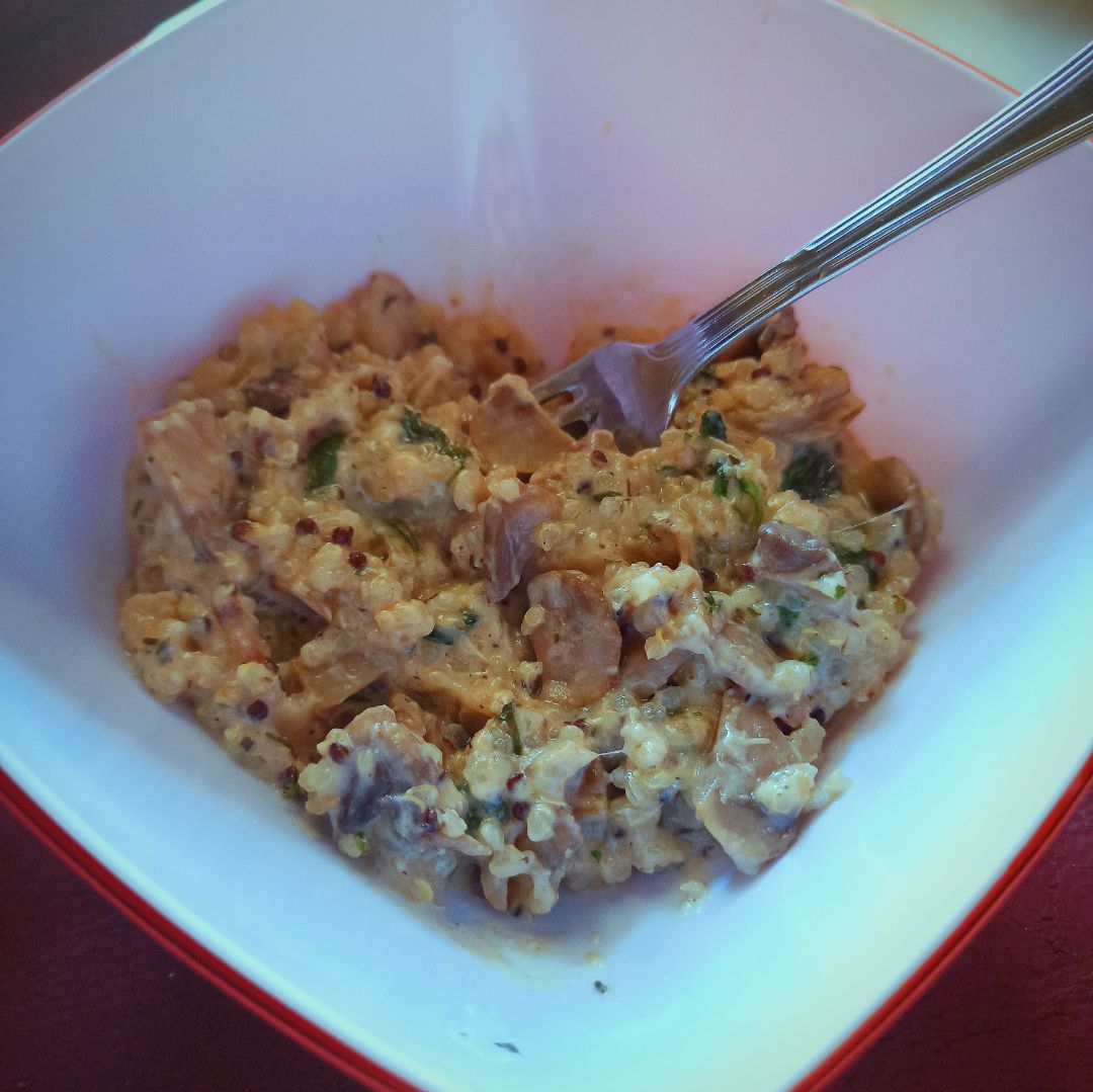 Risotto de quinoa