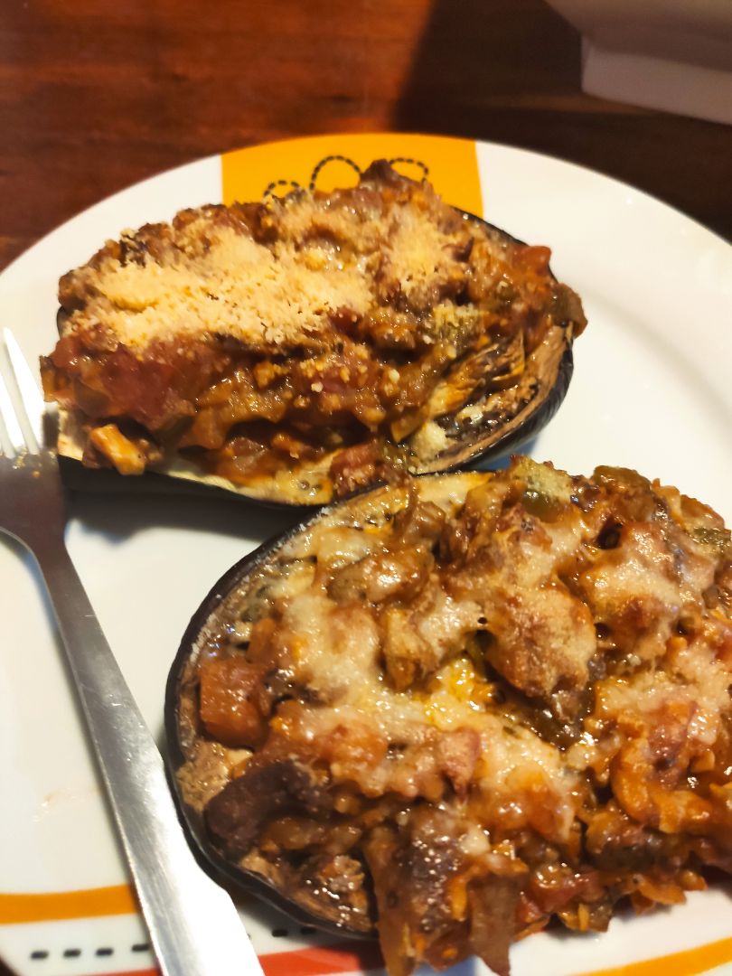 Berenjenas al horno Berenjenas al horno