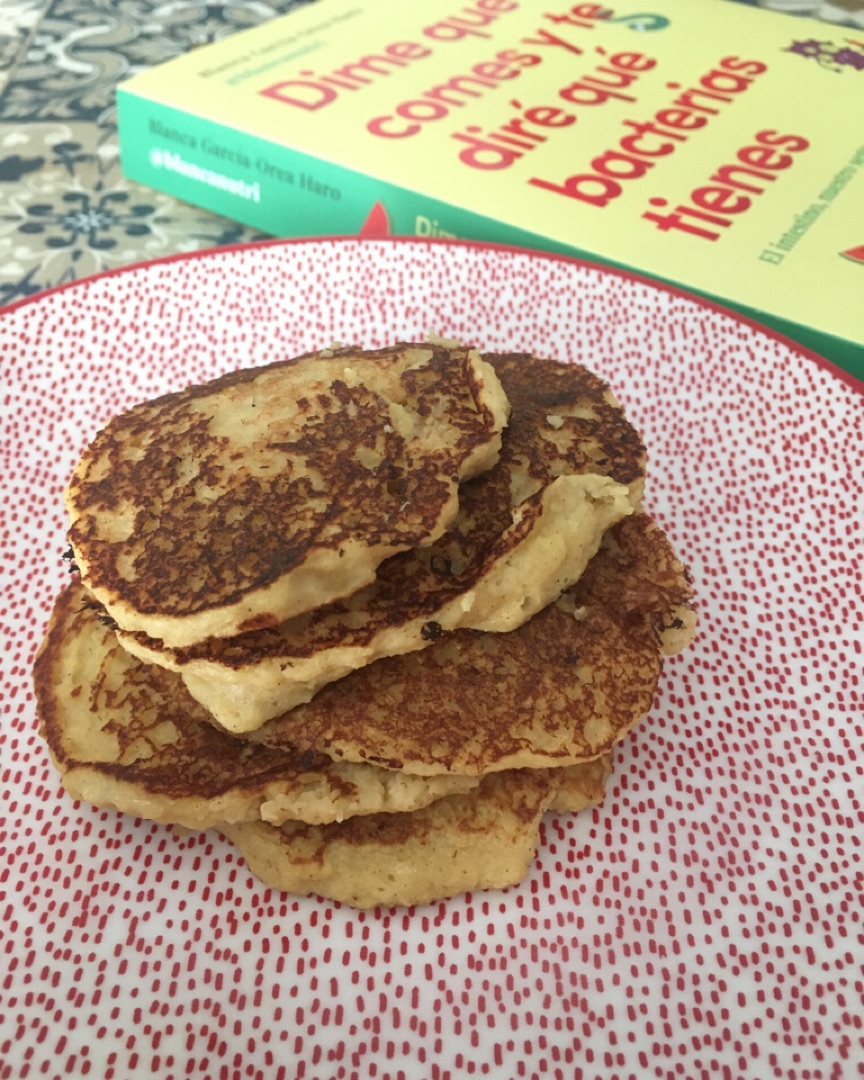 Tortitas de manzana de @blancanutri