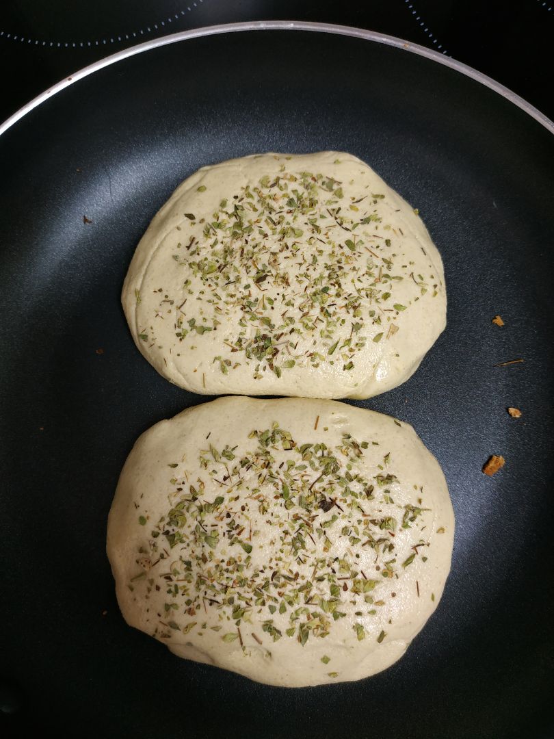 Pan hecho en la sartén Paso 2 Pan hecho en la sartén Paso 2