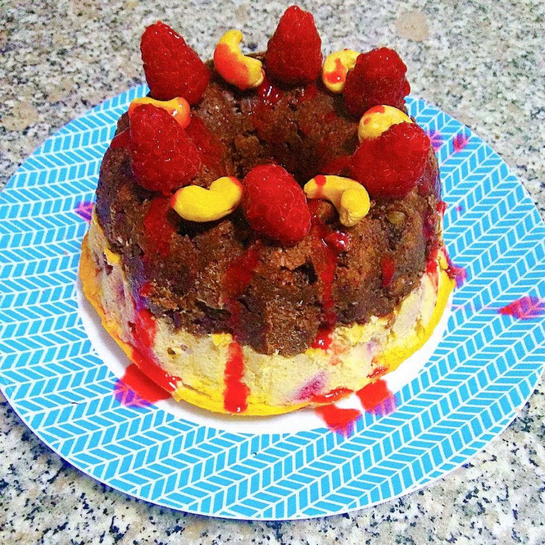 Brownie cheesecake versionado 🍰 Brownie cheesecake versionado 🍰