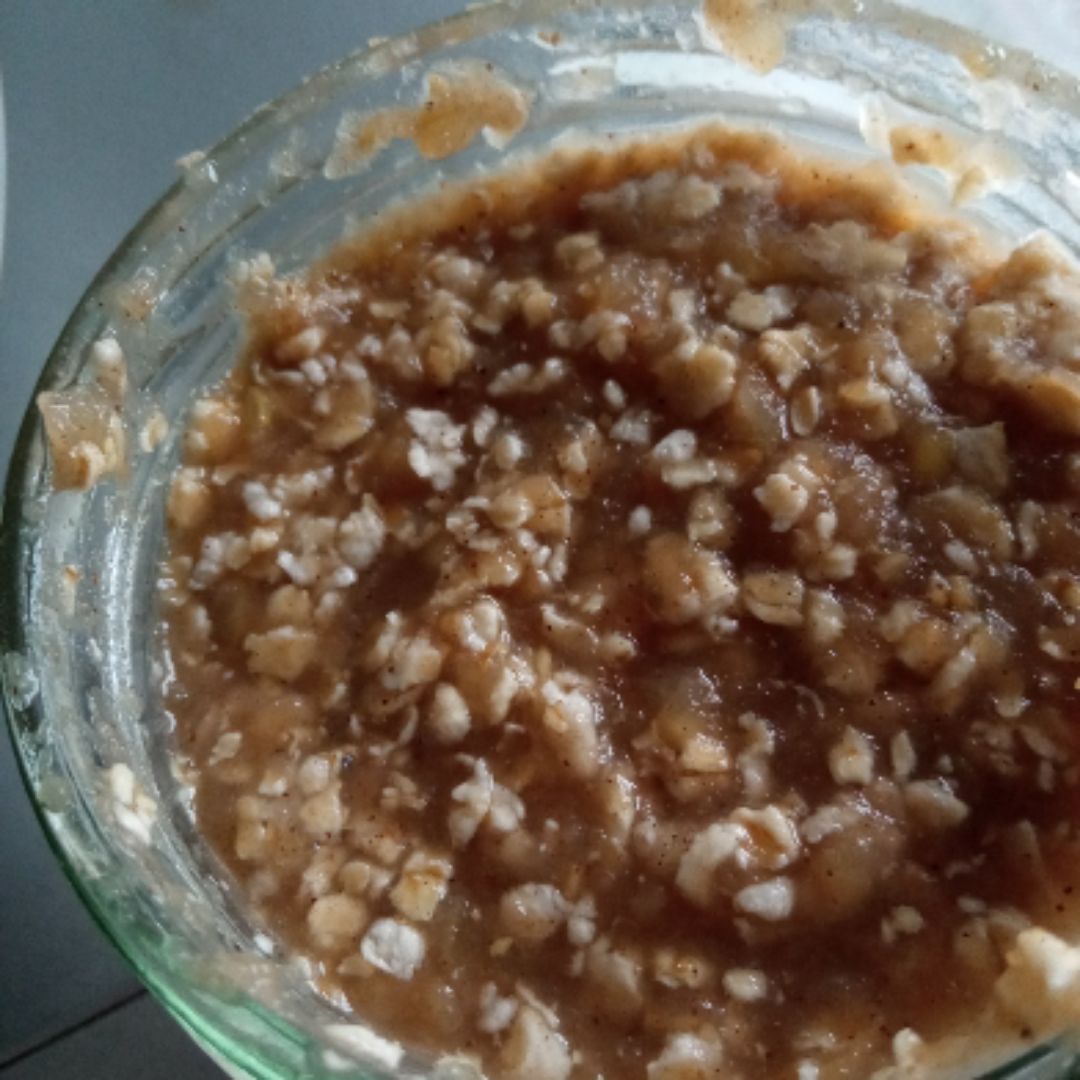 Overnight oats de manzana y canela