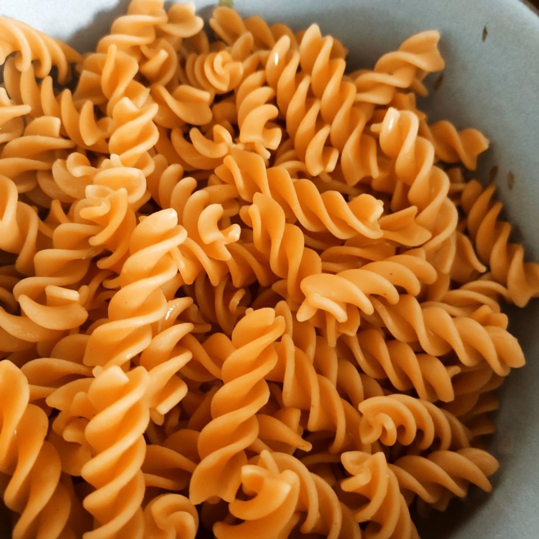 Pasta de lentejas con soja texturizada Paso 0