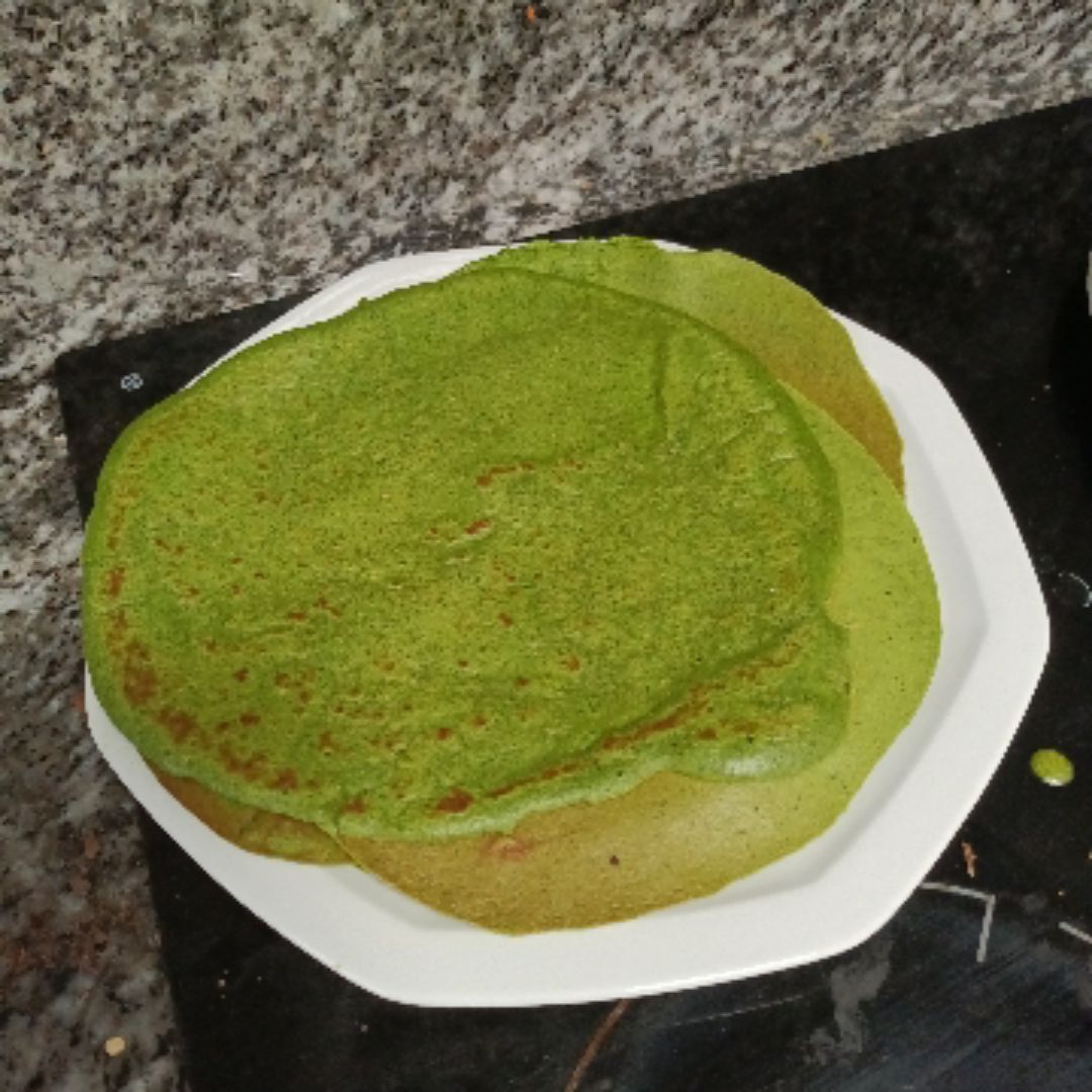 Crepes de espinacas