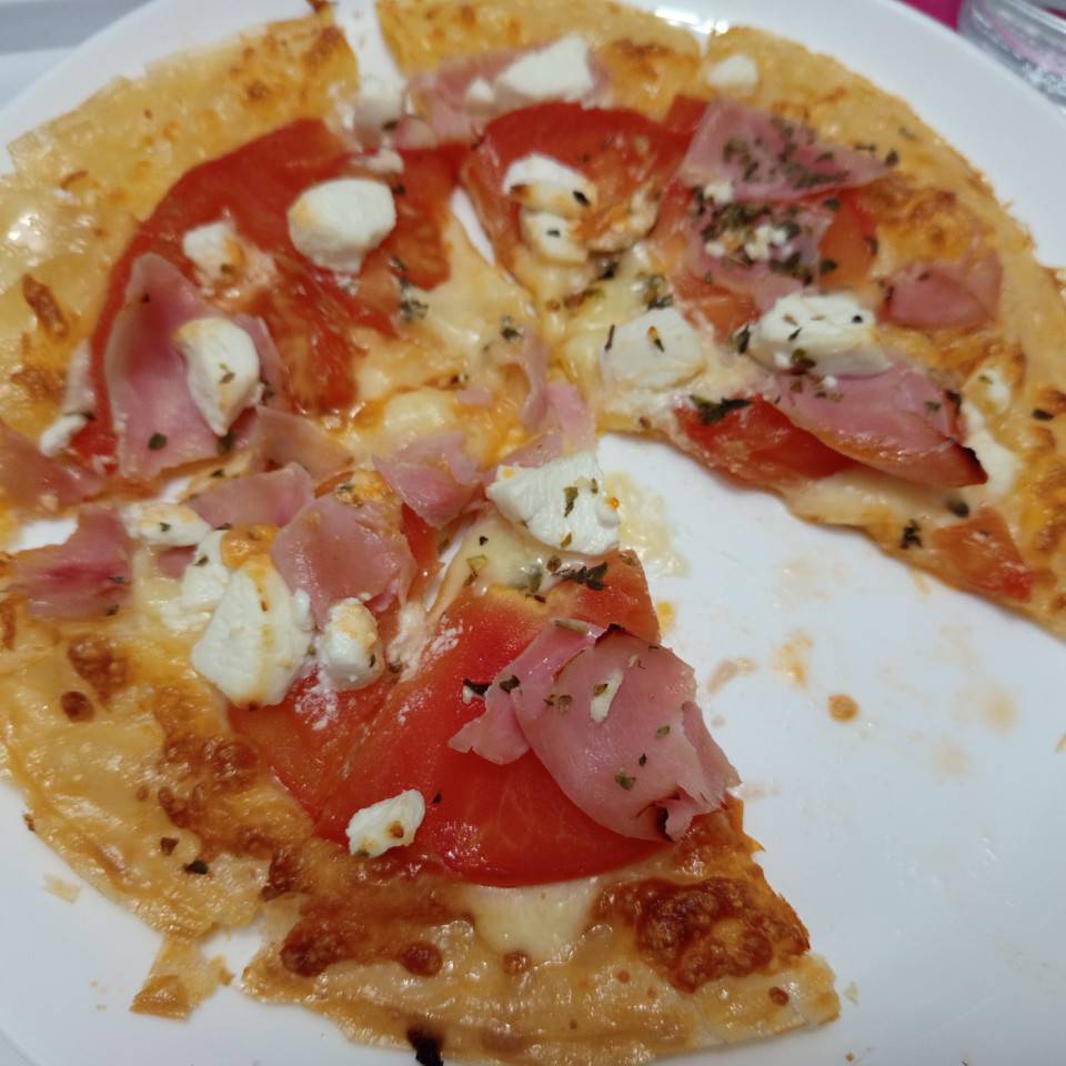 Pizza base de papel de arroz 