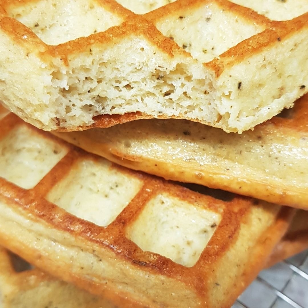 ¡Gofres salados ideal desayunos! Paso 0 ¡Gofres salados ideal desayunos! Paso 0