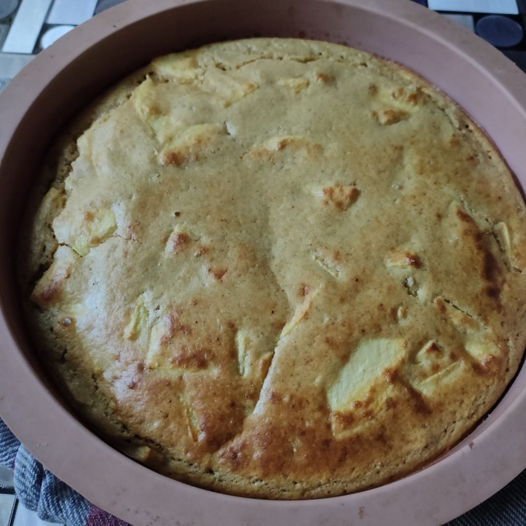Bizcocho de avena y manzana Bizcocho de avena y manzana