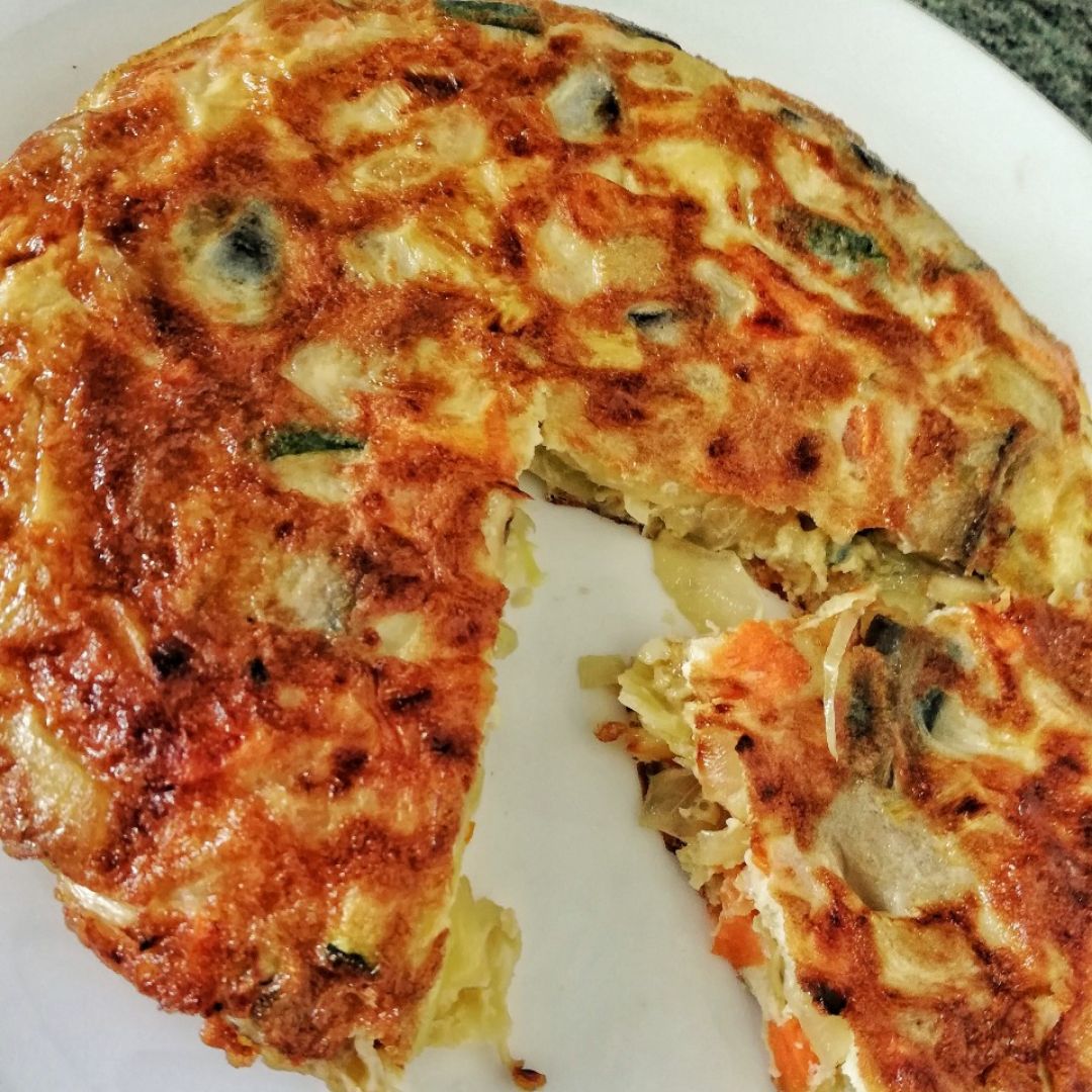 TORTILLA DE VERDURAS TORTILLA DE VERDURAS