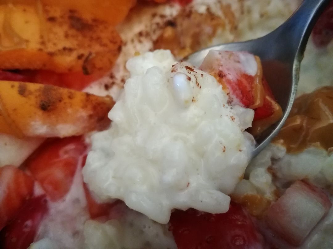 🥄Arroz con leche para desayunar estilo porridge Paso 5 🥄Arroz con leche para desayunar estilo porridge Paso 5