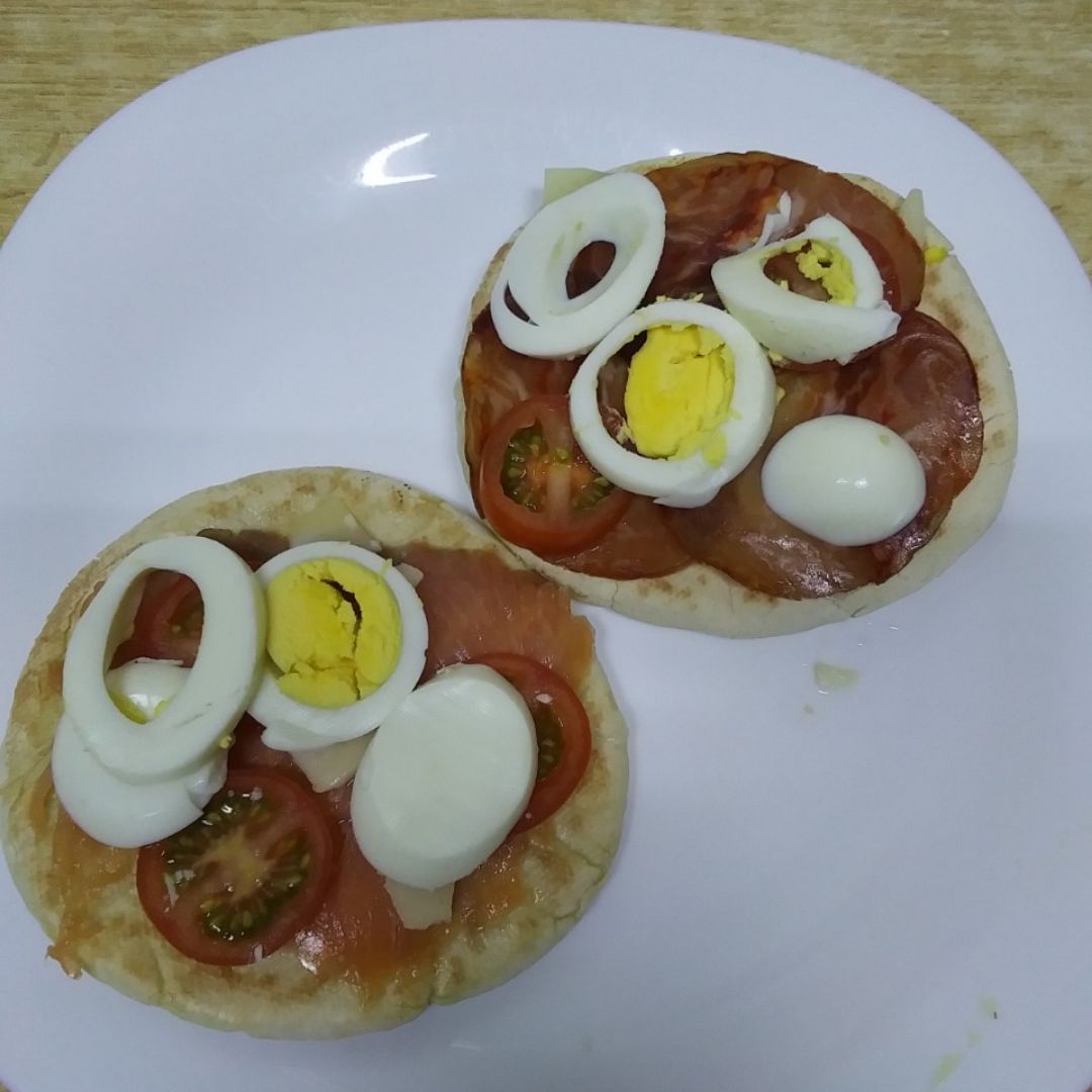 Tostada simple Tostada simple