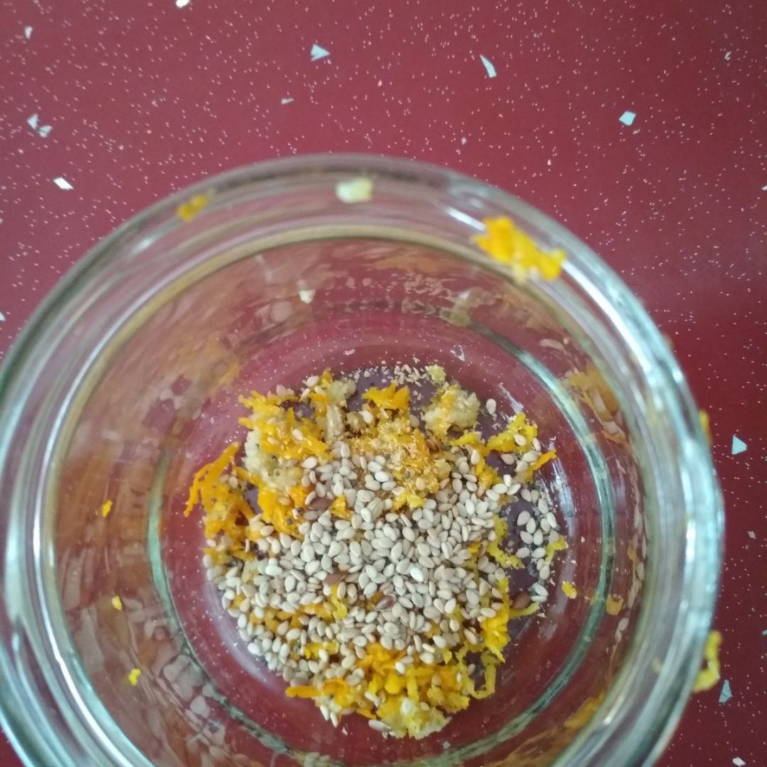 Vinagreta de sésamo y naranja Paso 0 Vinagreta de sésamo y naranja Paso 0