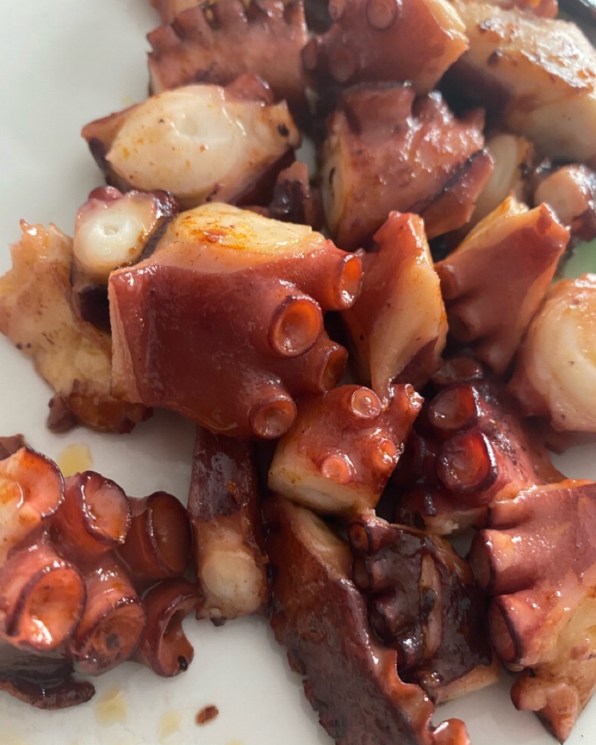 Pulpo a l plancha con pimentón de la vera 