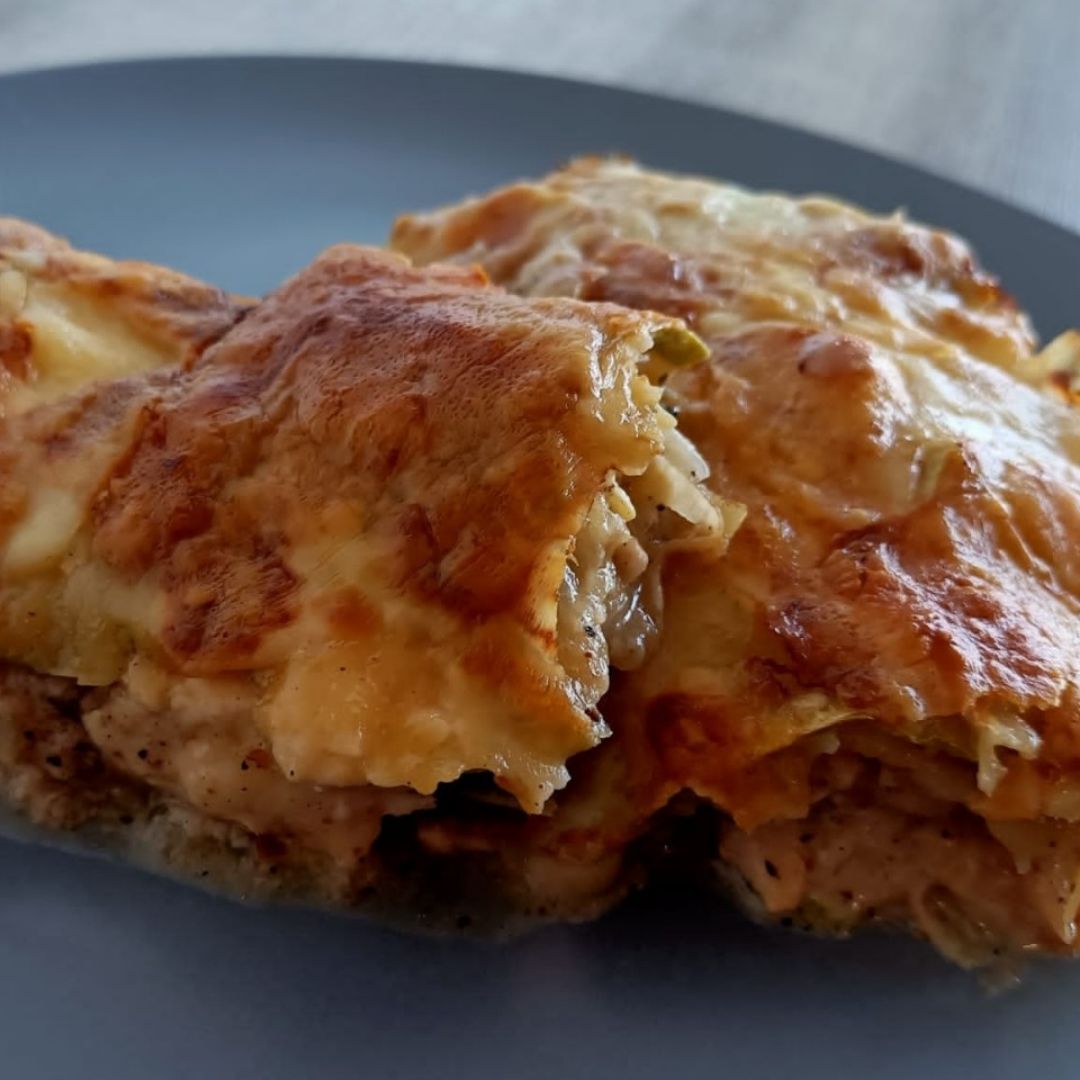 Lasaña de calabacín y pollo 🥒🥒🥒 Lasaña de calabacín y pollo 🥒🥒🥒