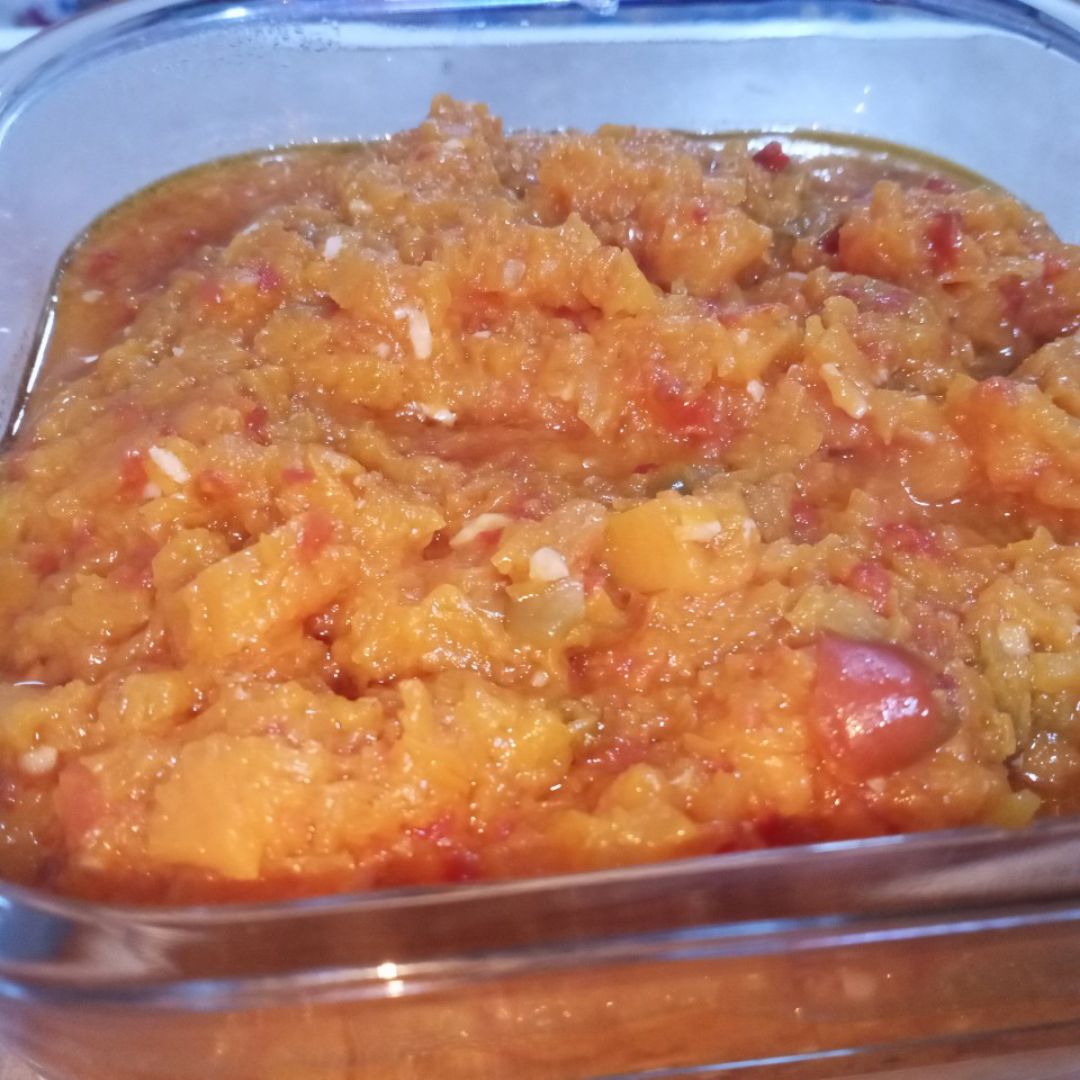 Pisto de calabaza Pisto de calabaza