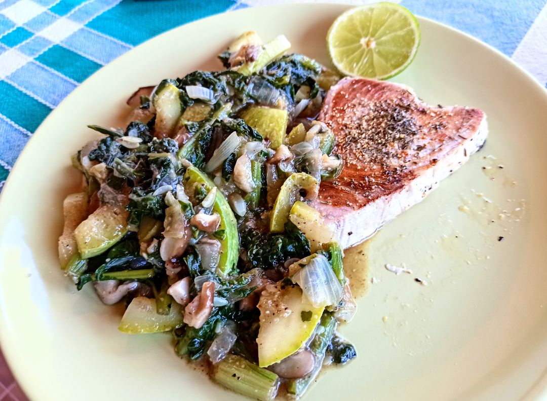 AtĂșn con wok de verduras đ„ AtĂșn con wok de verduras đ„
