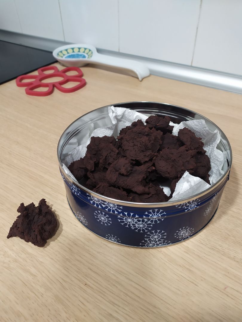 Pastas de garbanzo y cacao Pastas de garbanzo y cacao