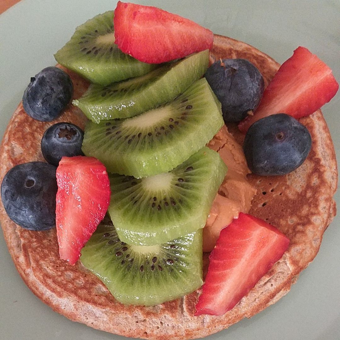 Pancake con frutas Pancake con frutas