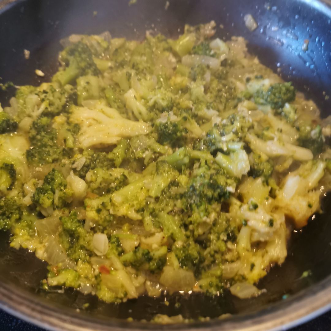 Trottole con crema de brócoli Paso 3 Trottole con crema de brócoli Paso 3