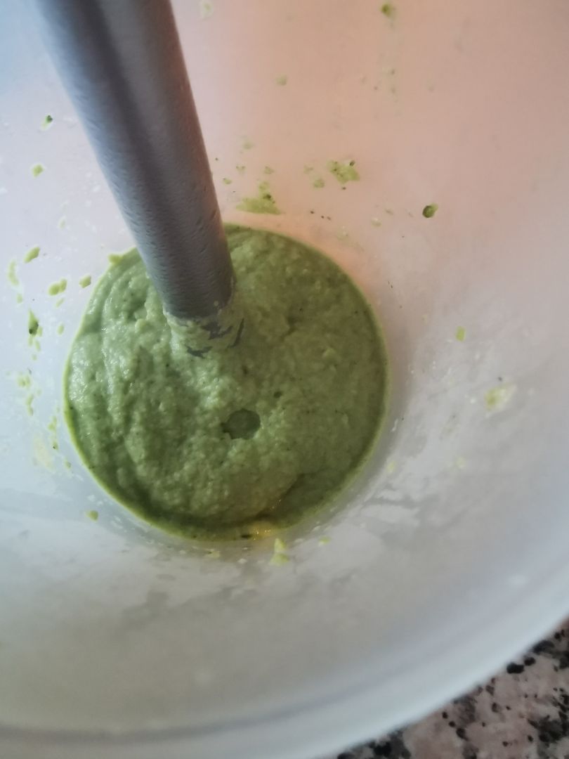 Trottole con crema de brócoli Paso 4 Trottole con crema de brócoli Paso 4