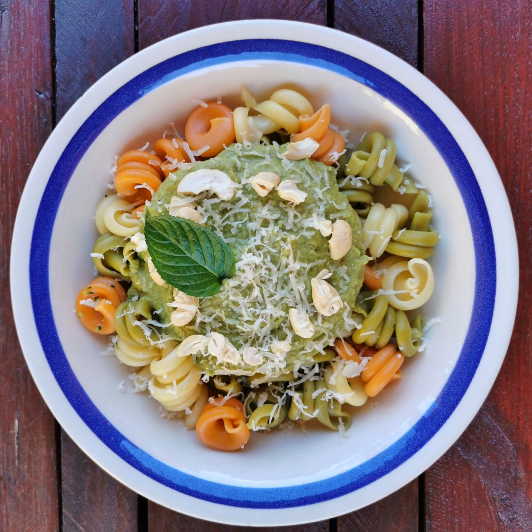 Trottole con crema de brócoli Paso 5 Trottole con crema de brócoli Paso 5