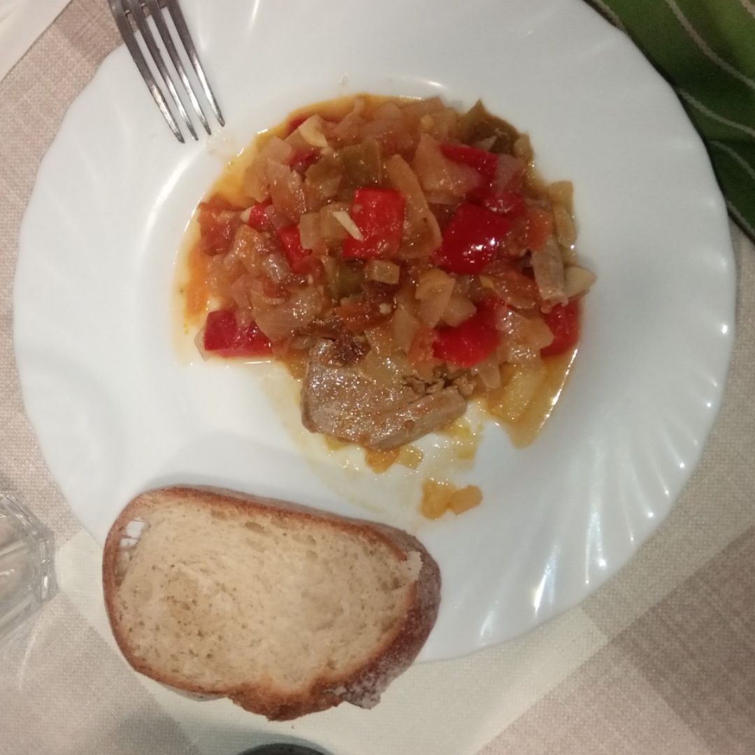 Atún con verduras Atún con verduras