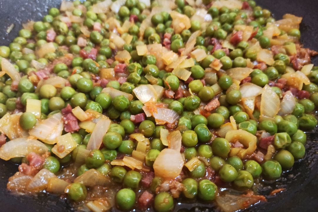 Guisantes con jamón Guisantes con jamón