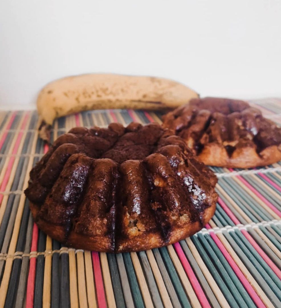 Bollitos de pan de plátano🍌 Bollitos de pan de plátano🍌