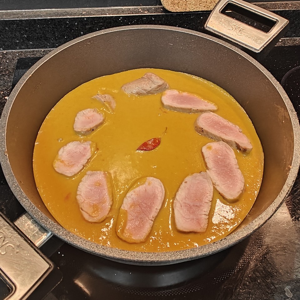 Solomillo en salsa 🐷 Paso 4 Solomillo en salsa 🐷 Paso 4