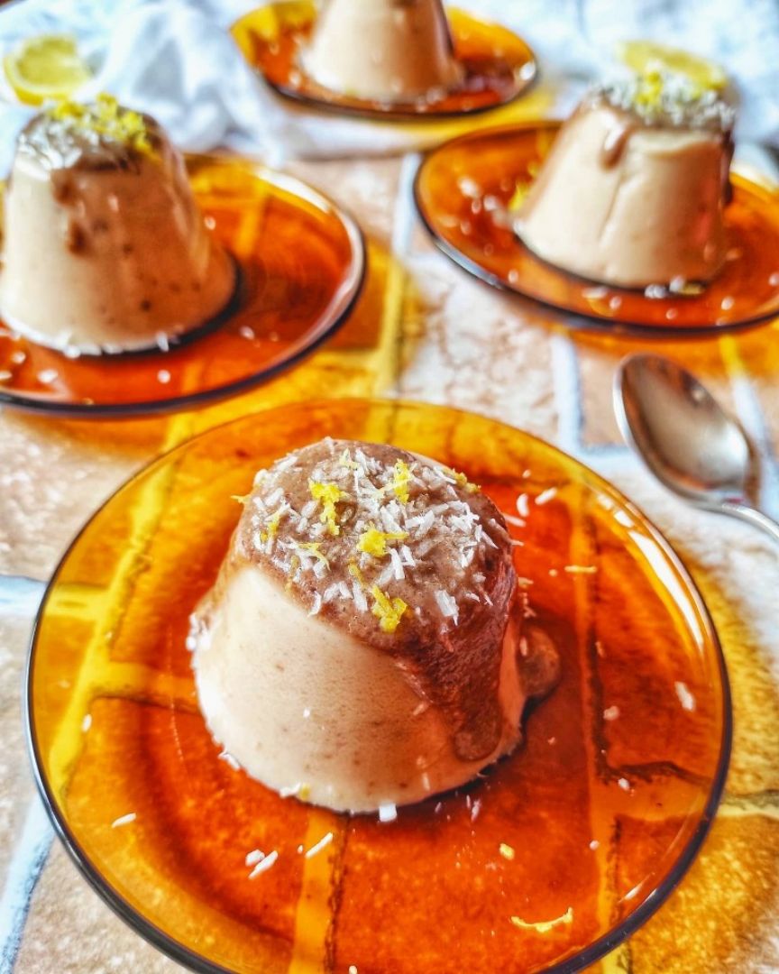 🍮 FLAN DE COCO Y LIMÓN🍮 🍮 FLAN DE COCO Y LIMÓN🍮