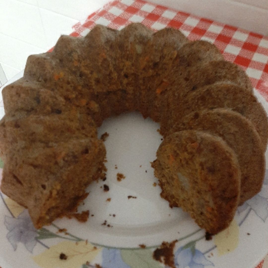 Bizcocho de plátano y zanahoria Bizcocho de plátano y zanahoria