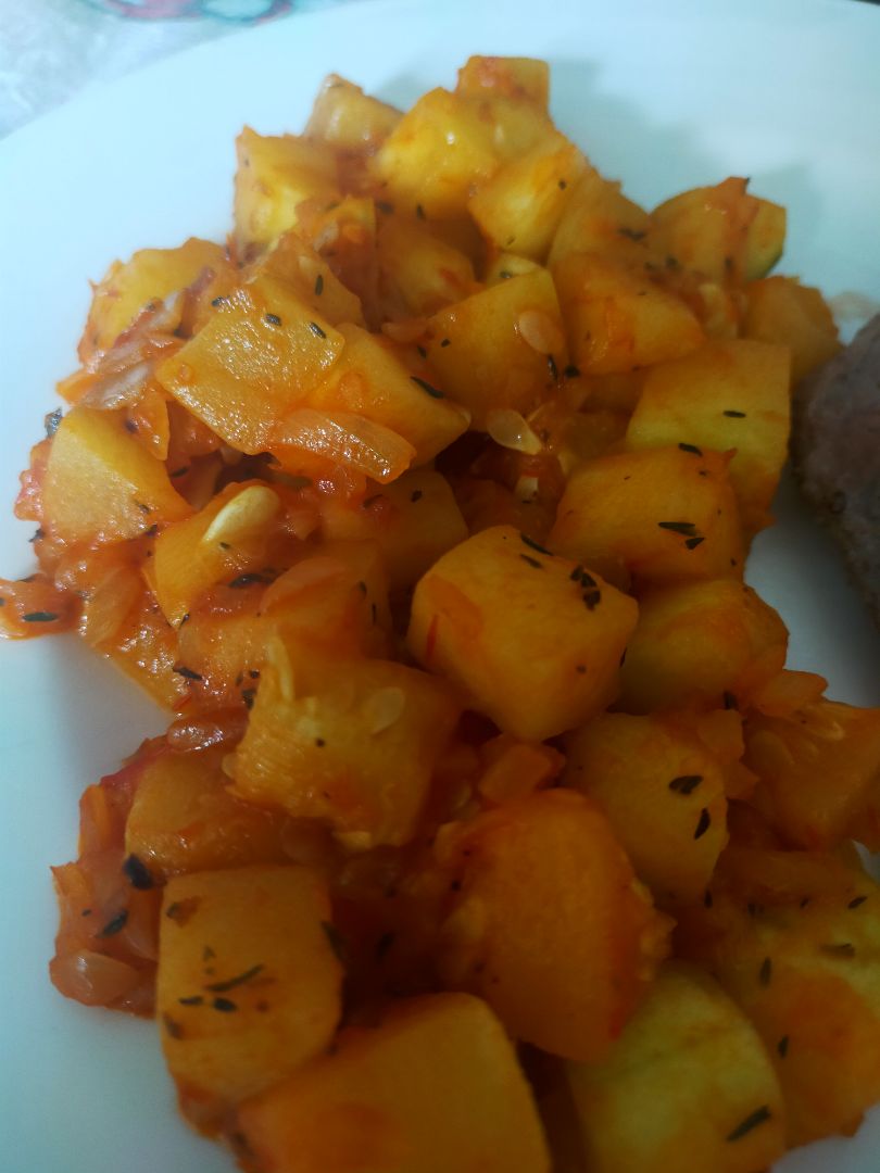 Pisto de calabacín Pisto de calabacín