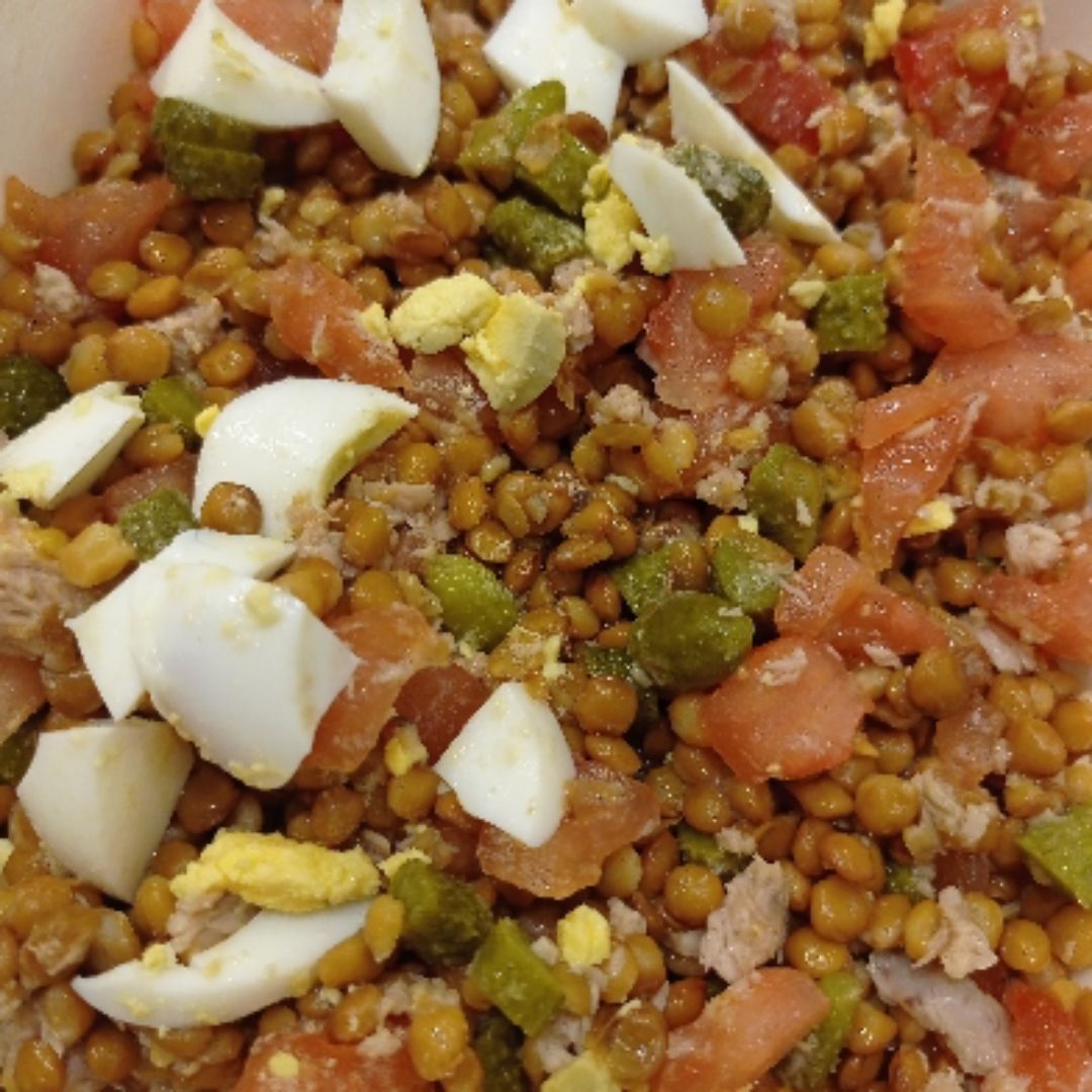 Ensalada de lentejas